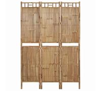 vidaXL Paravent 3 panneaux Bambou pliable 120x180 cm