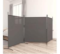 vidaXL Cloison de Séparation 3 Panneaux Séparateur de Pièce Pliable Diviseur Écran d'Intimité Paravent Décoration Salon 350280