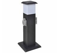 vidaXL Cloison de séparation 4 panneaux gris résine tressée