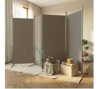 vidaXL Cloison de Séparation 4 Panneaux Séparateur de Pièce Pliable Diviseur Écran d'Intimité Paravent Décoration Salon 350264