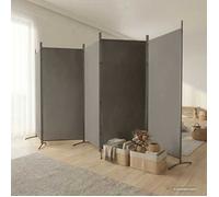 vidaXL Cloison de séparation 5 panneaux 433×180 cm Tissu Anthracite