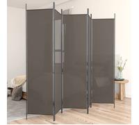vidaXL Cloison de séparation 5 panneaux pliable – Paravent écran d'intimité 350188
