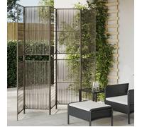 vidaXL Cloison de séparation 365402 – 6 panneaux, résine tressée (poly rattan) gris