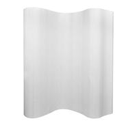 vidaXL Cloison de séparation Bambou Blanc 250 x 165 cm Blanc