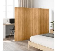 vidaXL Cloison de séparation Bambou naturel 250x165 cm 241668
