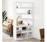 vidaXL Cloison de séparation blanche 100x33x187,5 cm en bois d'ingénierie