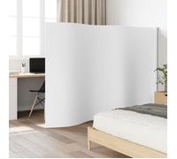 vidaXL Cloison de séparation 165×400 cm bambou blanc – Écran de séparation 377003