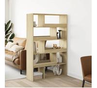 vidaXL Cloison de séparation chêne sonoma en bois d'ingénierie, séparateur de pièce