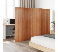 vidaXL Cloison de séparation bambou marron 165 x 250 cm