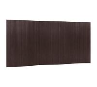 vidaXL Cloison de séparation Marron foncé 165x400 cm Bambou, écran de séparation de pièces, séparation de Bureaux, écran de séparation