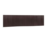 vidaXL Cloison de séparation marron foncé 165x800 cm bambou