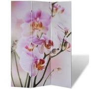 vidaXL Cloison de séparation pliable 120 x 170 cm Fleur G