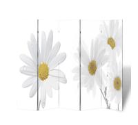 vidaXL Cloison de séparation pliable 200 x 170 cm Fleur
