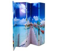 vidaXL Cloison de séparation pliable 200 x 170 cm Plage 240478