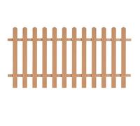 vidaXL Clôture à piquets WPC 200x100 cm 42824