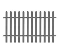 vidaXL Clôture à piquets WPC 200x120 cm 42821
