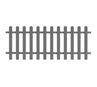 vidaXL Clôture à piquets WPC 200x80 cm 42819