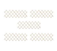 Vidaxl Clôture À Treillis 5 Pcs Bois De Sapin 180x60 Cm
