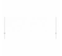 Pieux de clôture 5 pcs U-Channel 80 cm Acier galvanisé 3336960