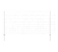 Clôture avec poteaux Acier extérieure. Barrière de jardin Commerciale vidaXL vid