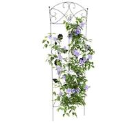 vidaXL Clôture de Jardin 3 pcs Noir 112 x 40 cm Acier, Jardin et terrasse, Rectangulaire, Moderne, Cadre en Aluminium, Taille Personnalisable, Matériaux résistants aux intempéries