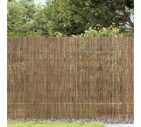 vidaXL Clôture de jardin 600x100 cm roseau