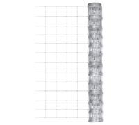 vidaXL Clôture de jardin Acier galvanisé 50x1,25 m Argenté 149487
