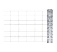 Vidaxl Clôture De Jardin Acier Galvanisé 50x1,5 M Argenté
