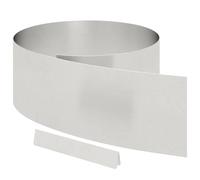 vidaXL Clôture de Jardin, barrière extérieure, 450 x 25 cm, Ensemble de 4 en INOX, Super résistant aux intempéries, avec Un Design découpable, Parfait pour patios, terrasses, Jardins, et en Tant Que