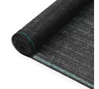 vidaXL Clôture de Tennis PEHD 1x25 m Noir Écran de Clôture Filet de Tennis