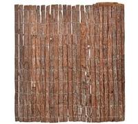 Vidaxl Clôture Écorce 100x600 Cm