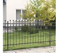 vidaXL Clôture en anneau TILBURG Noir 42030097