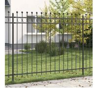 vidaXL Clôture en anneau TILBURG Noir 42030099