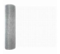 vidaXL Clôture en fil soudé 0.5 x 100 m Acier galvanisé