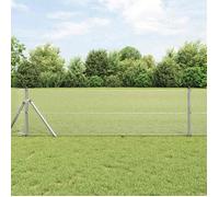 vidaXL Clôture en Fil Soudé 0.4 x 50 m Acier Galvanisé 42004945