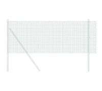 vidaXL Clôture en Fil soudé 2500 x 60 cm Vert | Construction solide avec des matériaux résistants, Parfaite pour les jardins et l'agriculture,