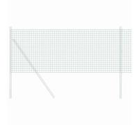vidaXL Clôture en Fil soudé 5000 x 80 cm Vert | Fait pour durer avec du fer recouvert de PVC, Super pour les jardins et les champs, Design simple mais efficace