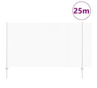 Vidaxl Clôture En Fil Soudé Avec 22 Poteaux U Argent 1.4x25 M Acier