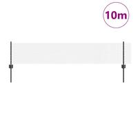 Vidaxl Clôture En Fil Soudé Avec 5 Poteaux U Gris 0.4x10 M Acier Gris