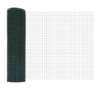 vidaXL Grillage en Fer Soudé Vert 0,4x25 m Acier