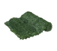 Clôture en Gazon Artificiel Haie Écran de Feuilles Jardin Vert 1x10 m vidaXL