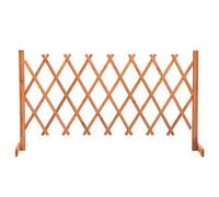 vidaXL Clôture en Treillis de Jardin Séparateur de Jardin Support pour Plantes Grimpantes Plate-Bande Extérieur Orange 314826