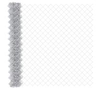 Clôture en treillis 1,6x10 m en acier galvanisé 42004851