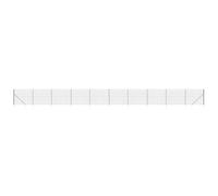 vidaXL Draadgaashek met grondankers 1,6x25 m antracietkleurig154284 G