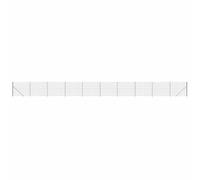 Draadgaashek met grondankers 1,4x25 m antracietkleurig154283