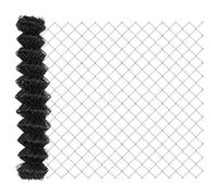 vidaXL Clôture en Fil de Fer Grise 1,4x25 m Acier