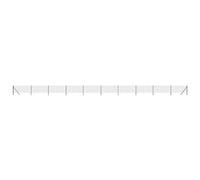 vidaXL Clôture en treillis métallique anthracite 1,1x25 m