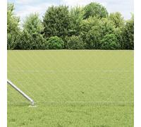 Vidaxl Clôture En Treillis Pack De 2 Acier Galvanisé 25 X 0.8 M Costaud