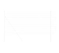 vidaXL Clôture Euro 1.4x10 m Acier galvanisé