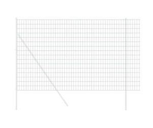 vidaXL Clôture Euro 1,5 x 10 m Fer revêtu de PVC Vert | Fer recouvert de PVC résistant, super durable, Sa finition verte moderne donne un coup de frais à votre jardin,